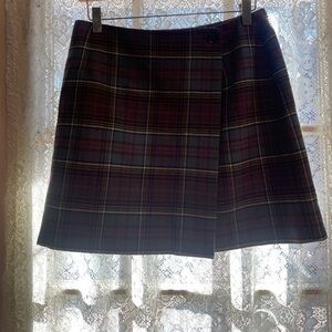INC International Concepts Plaid Midi Skirt - Tartan. Size 10.